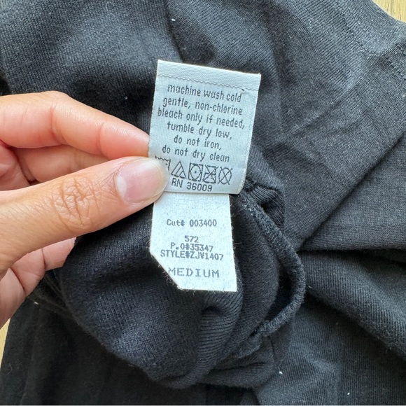 Calvin Klein Logo Stretch Cotton T-Shirt Dress - Picture 4 of 4